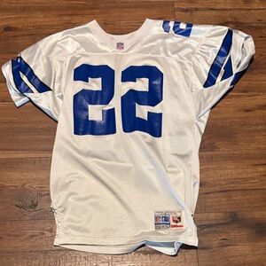 Emmitt  Smith Wilson White Pro Line Jersey Size 44